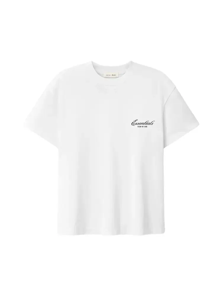 Футболка Fear of God Essentials Signature Classic — изображение 1 из 2, белый