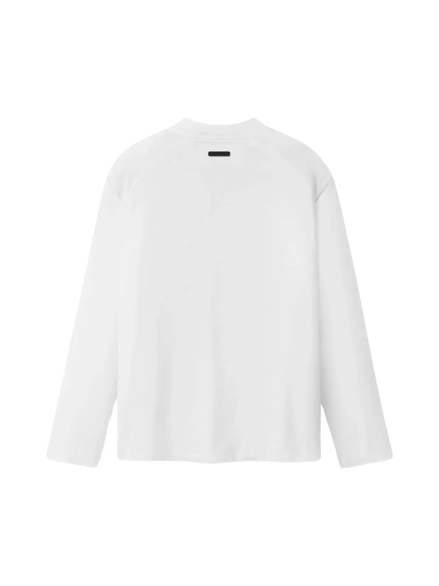 Классическая футболка с длинными рукавами Fear of God Essentials — изображение 2 из 2, яркий белый
