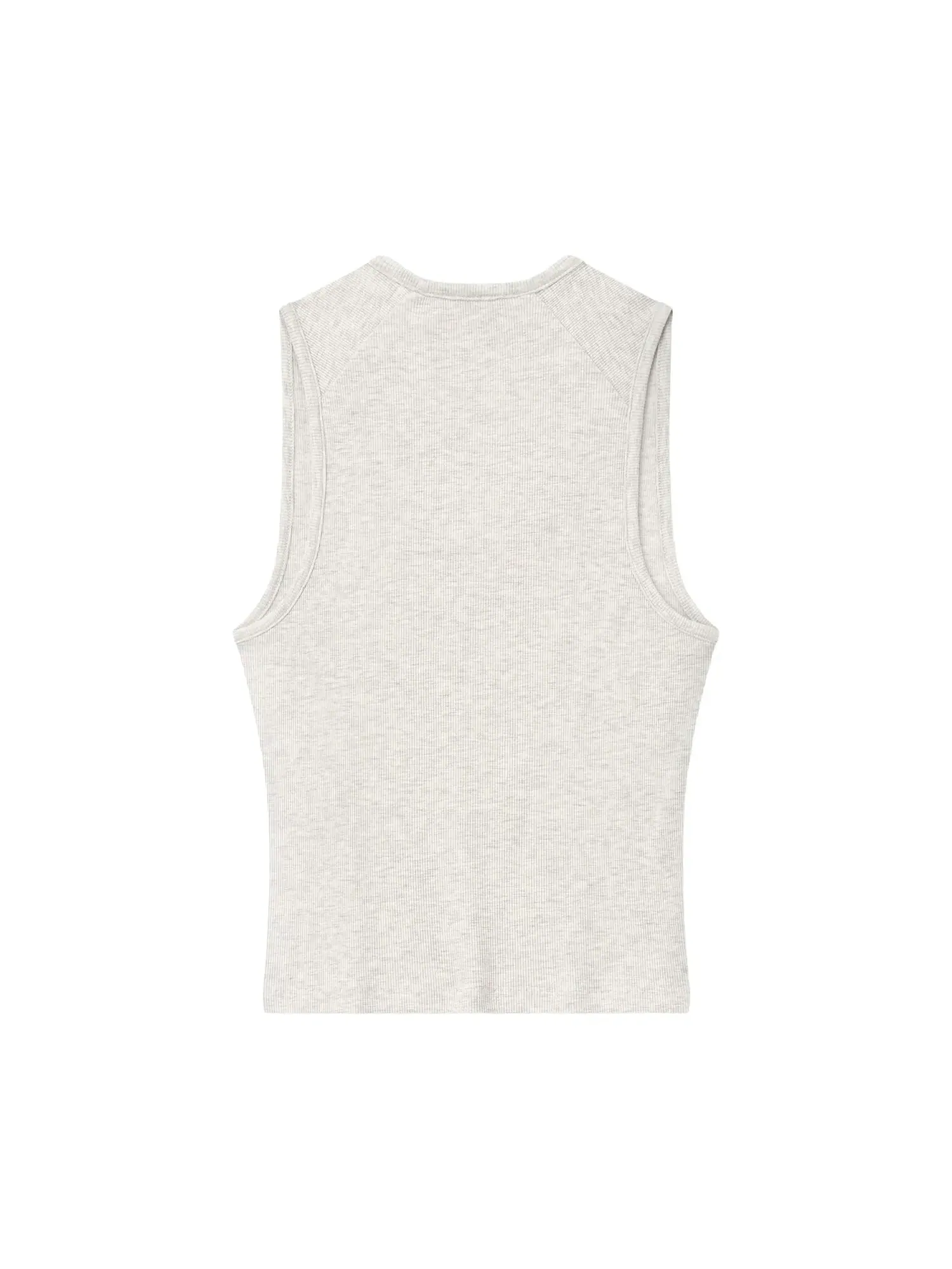 Майка Fear of God Essentials Rib Fitted Tank — изображение 2 из 2, овсяный