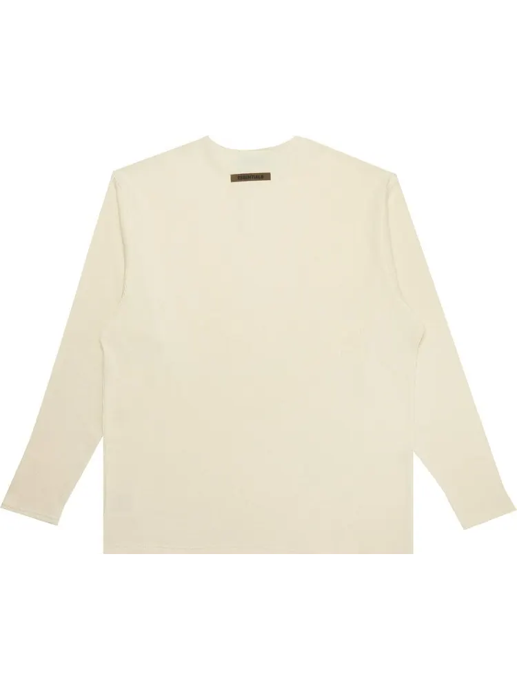 Лонгслив Fear of God Essentials Thermal Henley Long-Sleeve 'Buttercream' — изображение 2 из 3, бежевый