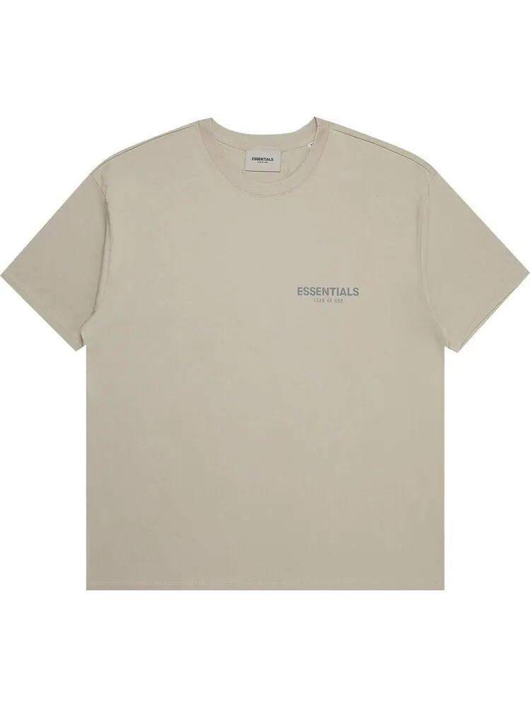 Футболка Fear of God Essentials T-Shirt 'Tan' — изображение 1 из 3, загар
