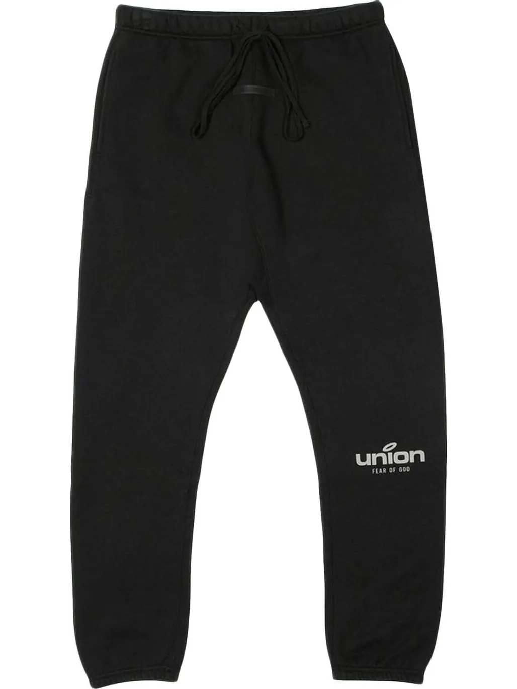 Спортивные брюки Fear of God Essentials x Union Vintage Sweatpant 'Vintage Black' — изображение 1 из 1, черный