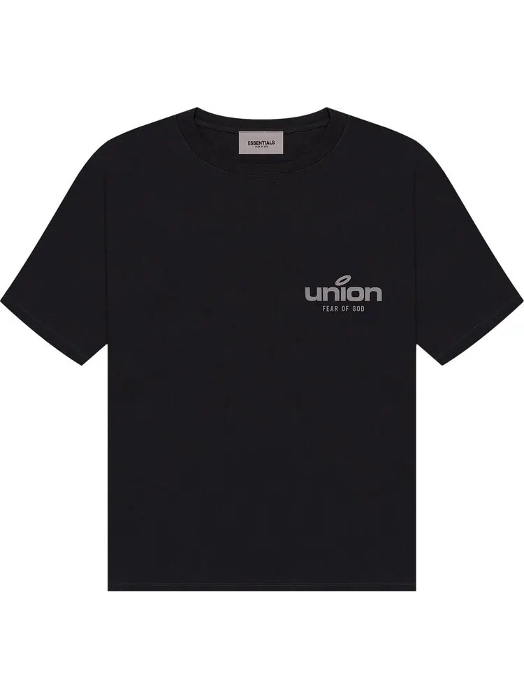 Футболка Fear of God Essentials x Union Vintage T-Shirt 'Black' — изображение 1 из 1, черный