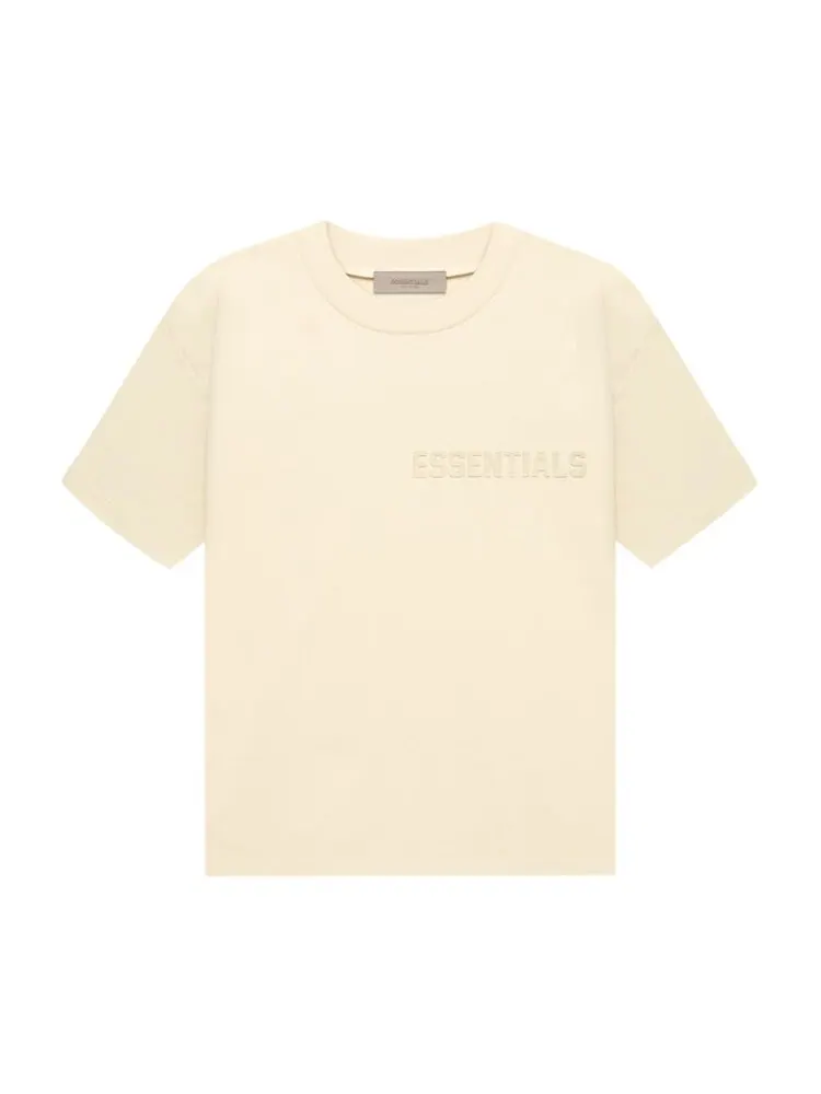 Футболка Fear of God Essentials Short-Sleeve Tee 'Eggshell' — изображение 1 из 2, белый