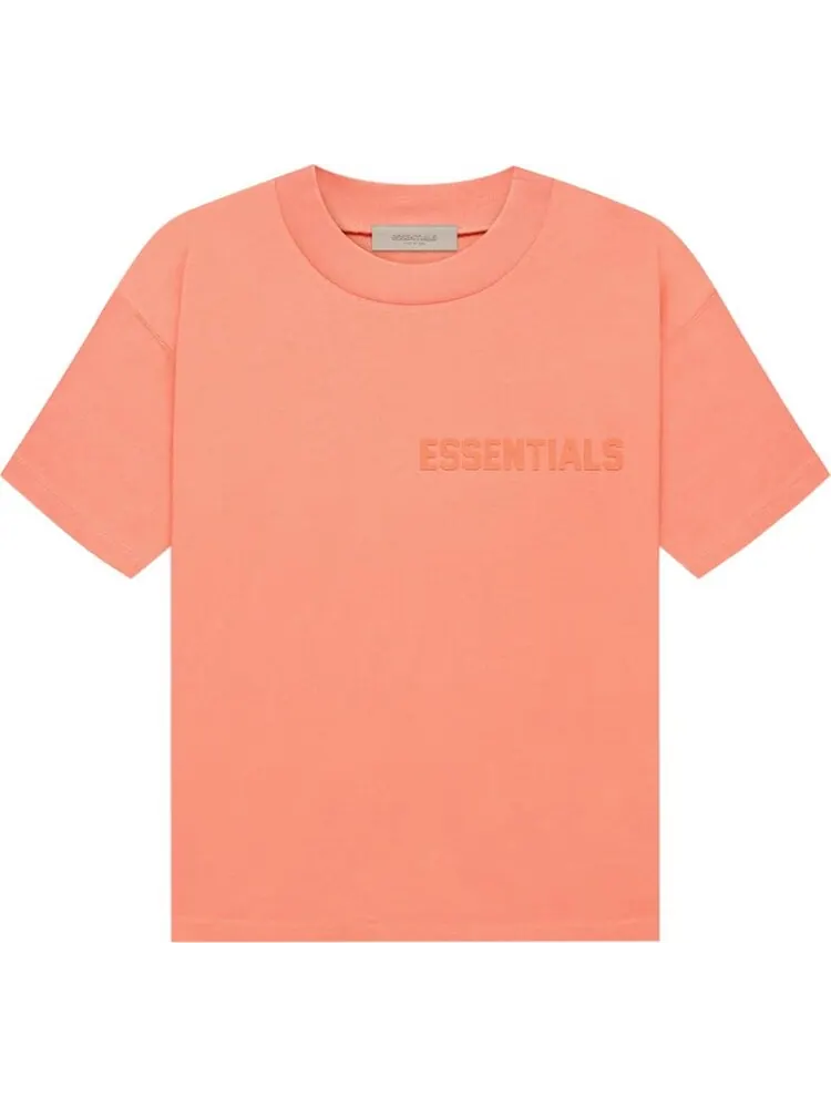 Футболка Fear of God Essentials с логотипом — изображение 1 из 2, оранжевый