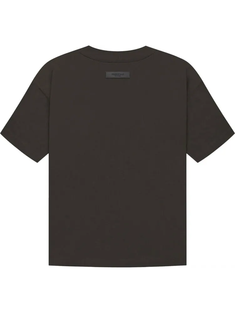 Футболка Fear of God Essentials Short-Sleeve Tee 'Off Black' — изображение 2 из 2, черный