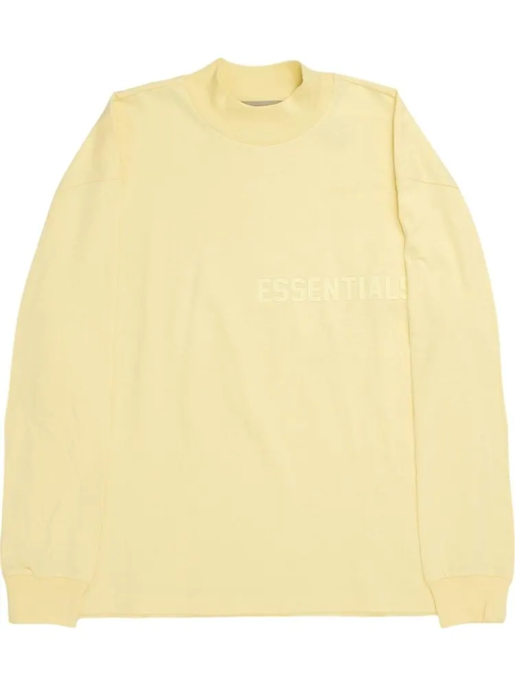Лонгслив Fear of God Essentials Long-Sleeve Tee 'Canary' — изображение 1 из 1, желтый