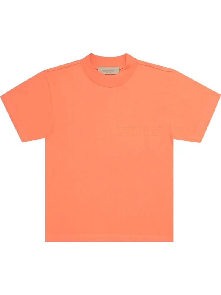 Футболка Fear of God Essentials Short-Sleeve Tee Coral — изображение 1 из 1, оранжевый