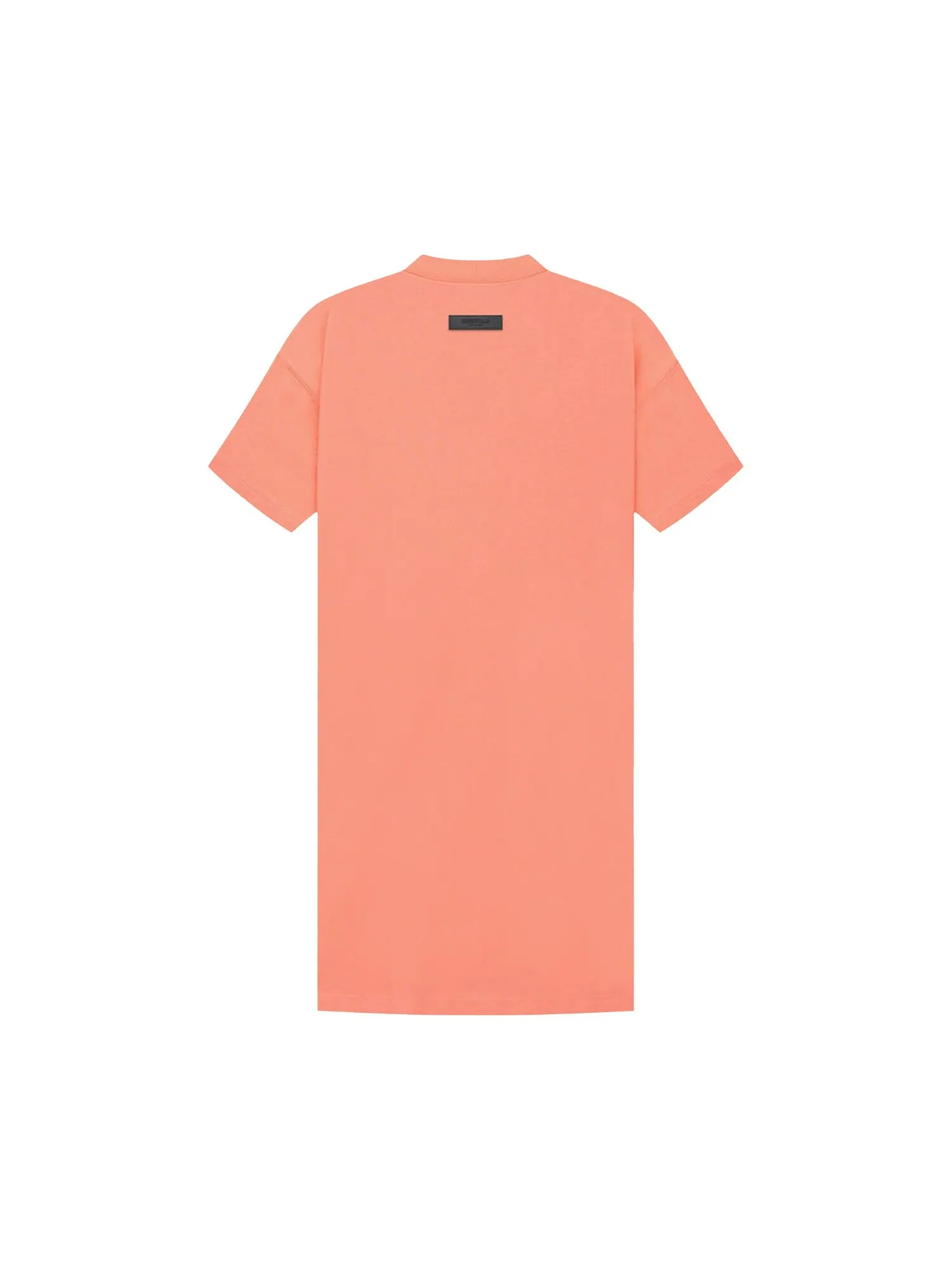 Платье-футболка Fear of God Essentials, цвет Коралл — изображение 2 из 2