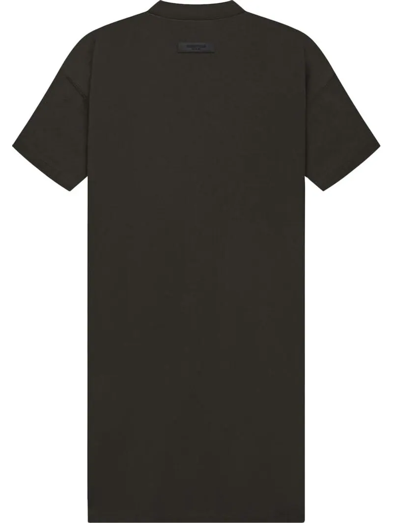 Платье Fear of God Essentials Tee Dress 'Off Black' — изображение 2 из 2, черный