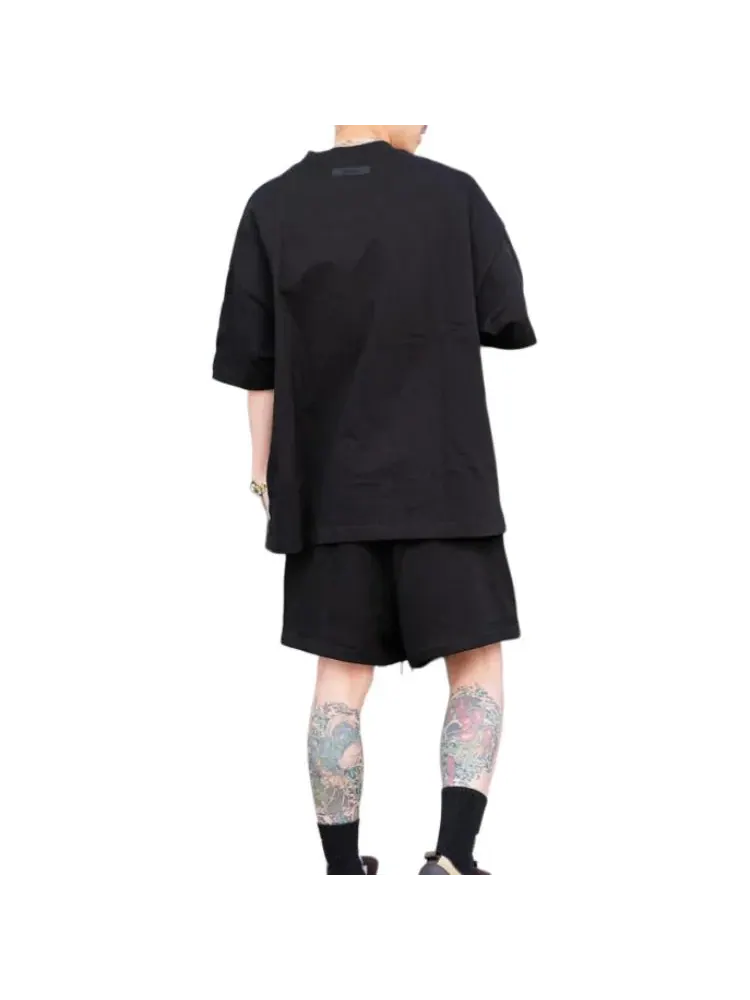 Футболка Fear of God Essentials Heavy Short-Sleeve Tee — изображение 5 из 5, черный