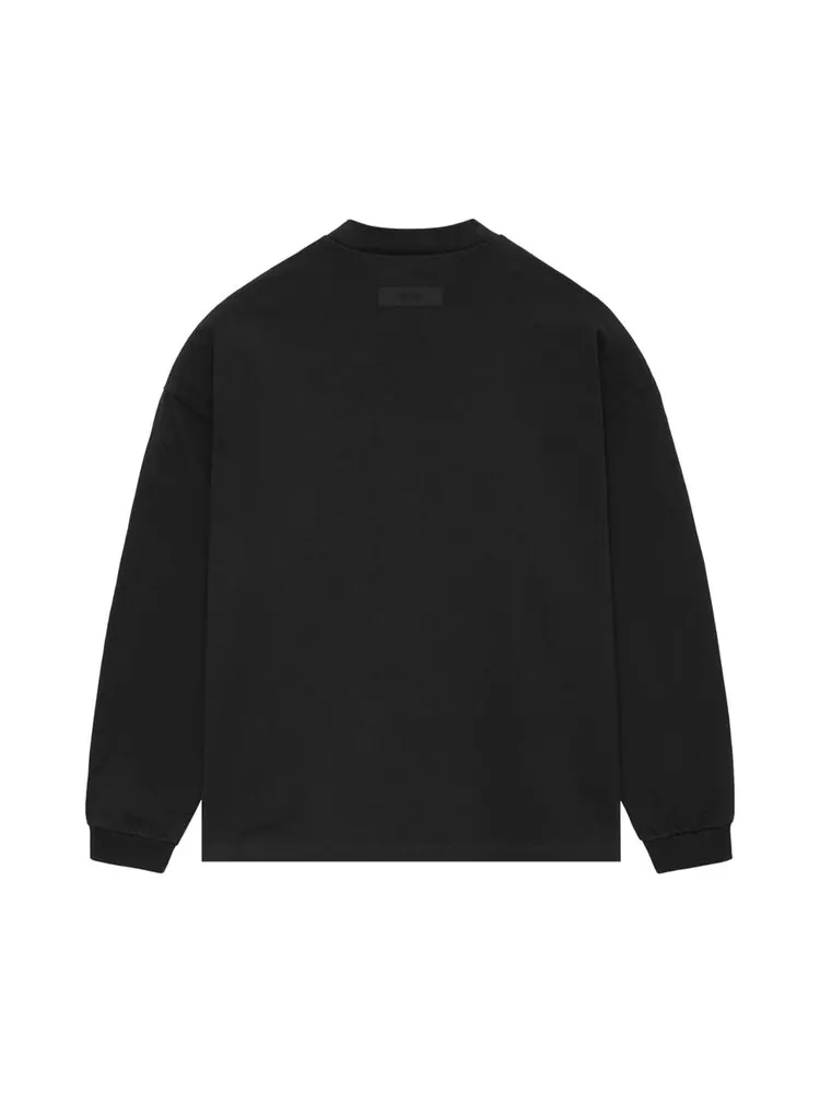 Футболка Fear Of God Essentials Fear of God Essentials Heavy Long-Sleeve Tee — изображение 1 из 1, черный
