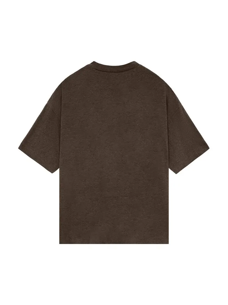 Футболка Fear Of God Essentials Fear of God Essentials Short-Sleeve Tee — изображение 2 из 2, коричневый