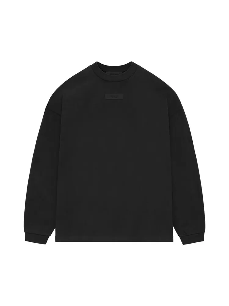 Футболка Fear Of God Essentials Fear of God Essentials Long-Sleeve Tee — изображение 1 из 2, черный