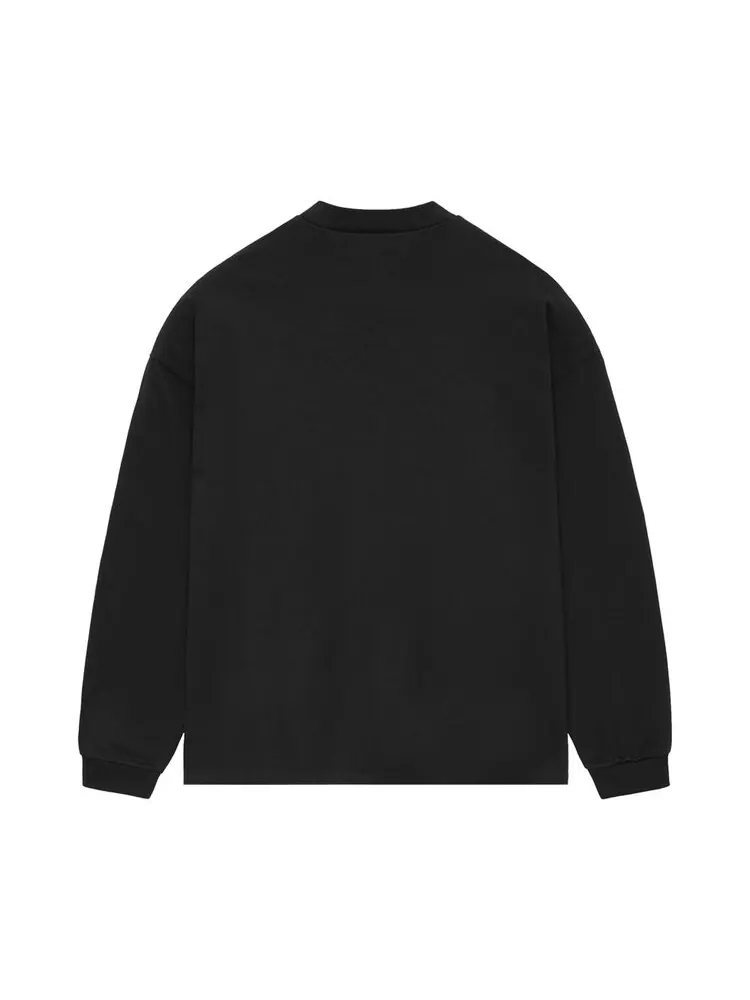 Футболка Fear Of God Essentials Fear of God Essentials Long-Sleeve Tee — изображение 2 из 2, черный
