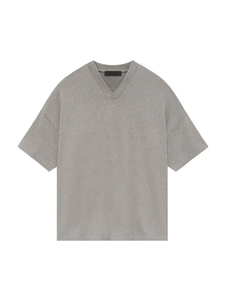 Топ Fear of God Essentials V Neck — изображение 1 из 2, серый