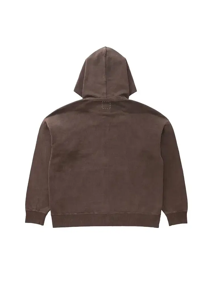 Худи Visvim Jumbo SB Hoodie FZ — изображение 2 из 2, коричневый