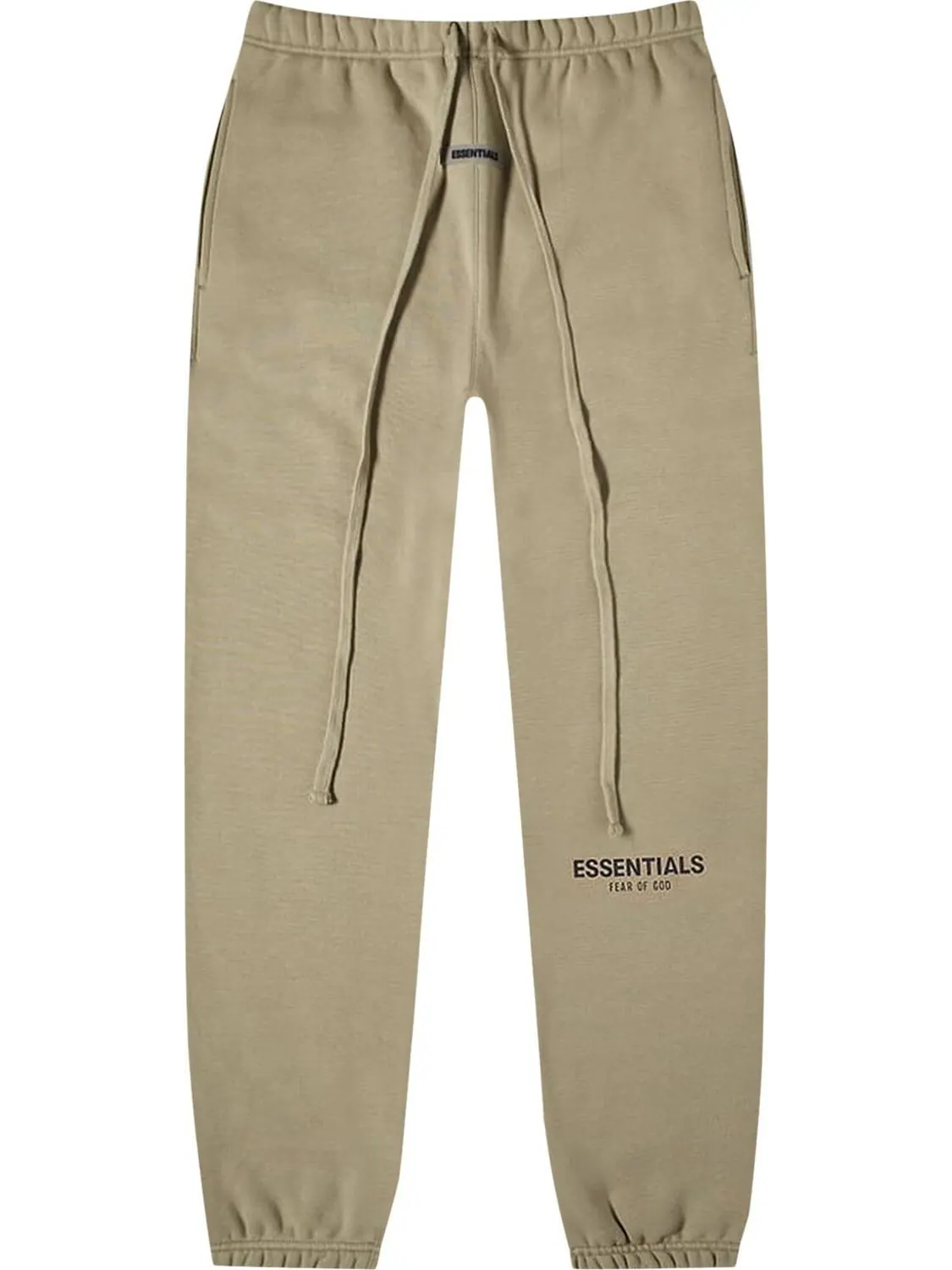 Спортивные брюки Fear of God Essentials Sweatpants 'Olive' — изображение 1 из 2, загар