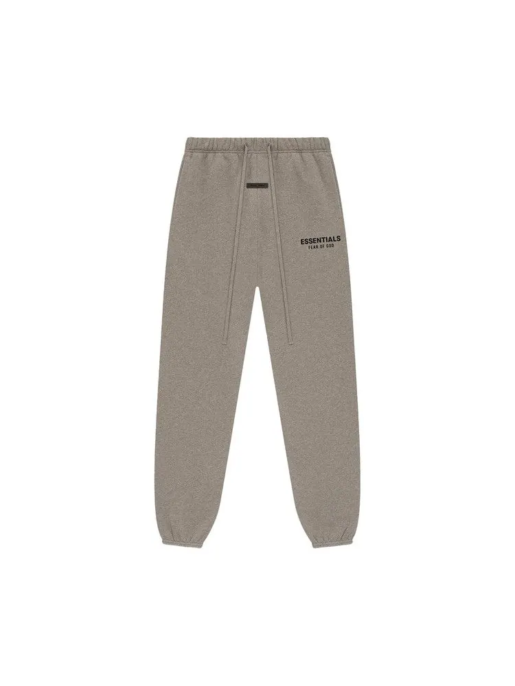 Спортивные брюки Fear of God Essentials Classic Fit Fleece Sweatpant, Homestead Heather — изображение 1 из 3, серый
