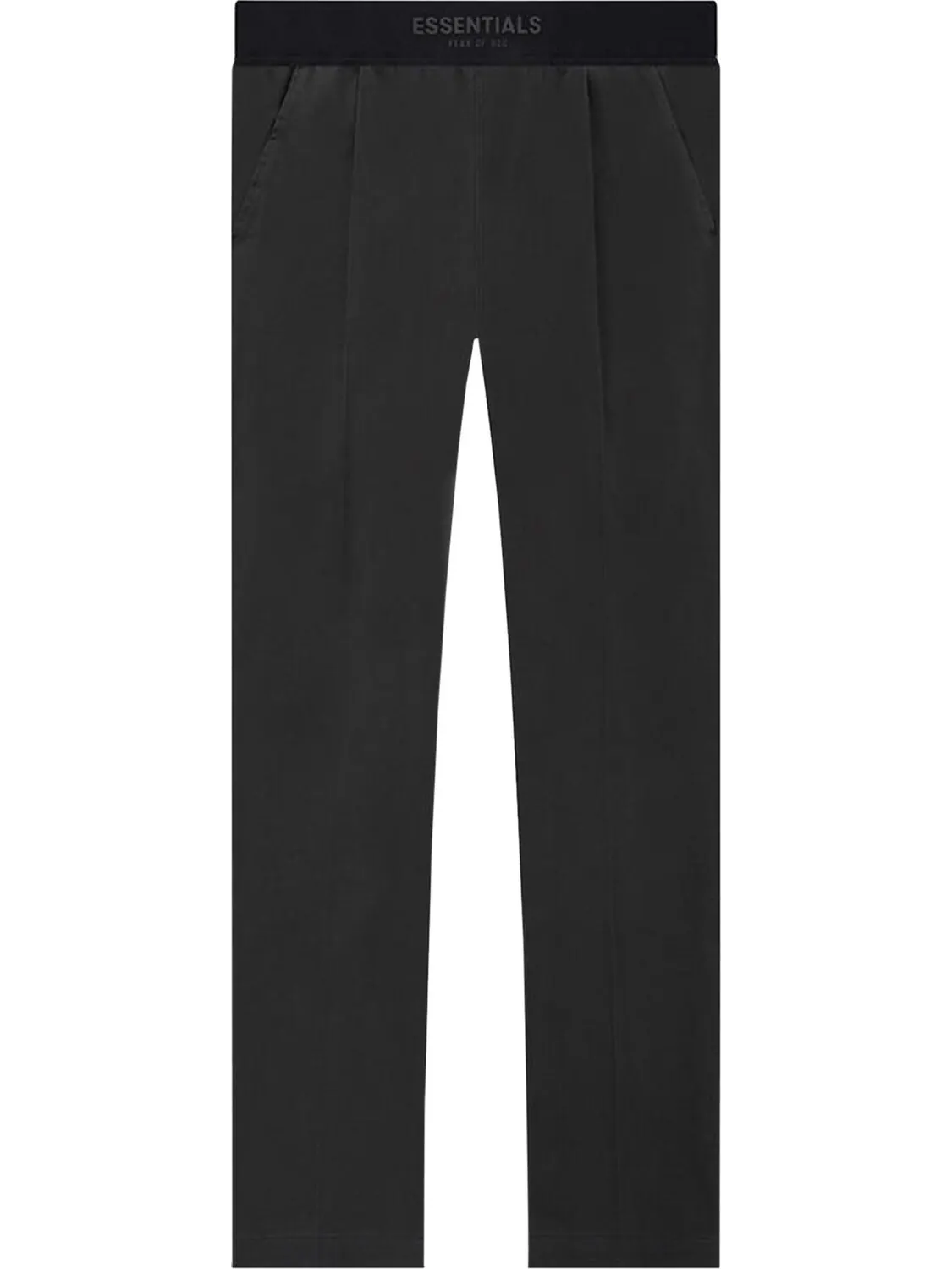 Брюки Fear of God Essentials Relaxed Trouser 'Iron' — изображение 1 из 2, черный