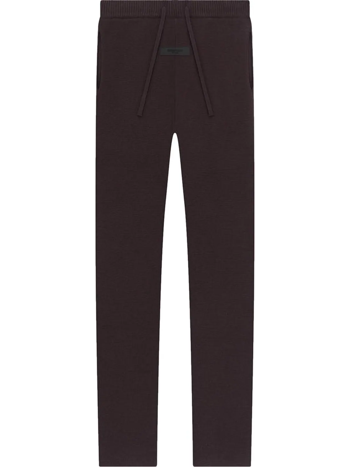 Брюки Fear of God Essentials Knit Lounge Pant 'Plum' — изображение 1 из 1, коричневый