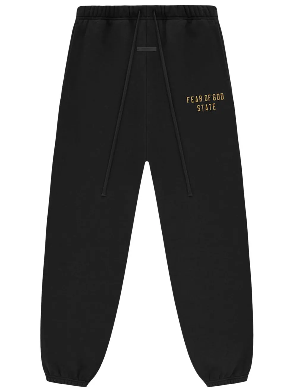 Спортивные штаны Fear of God Essentials Fleece Sweatpant 'Black' — изображение 1 из 2, черный