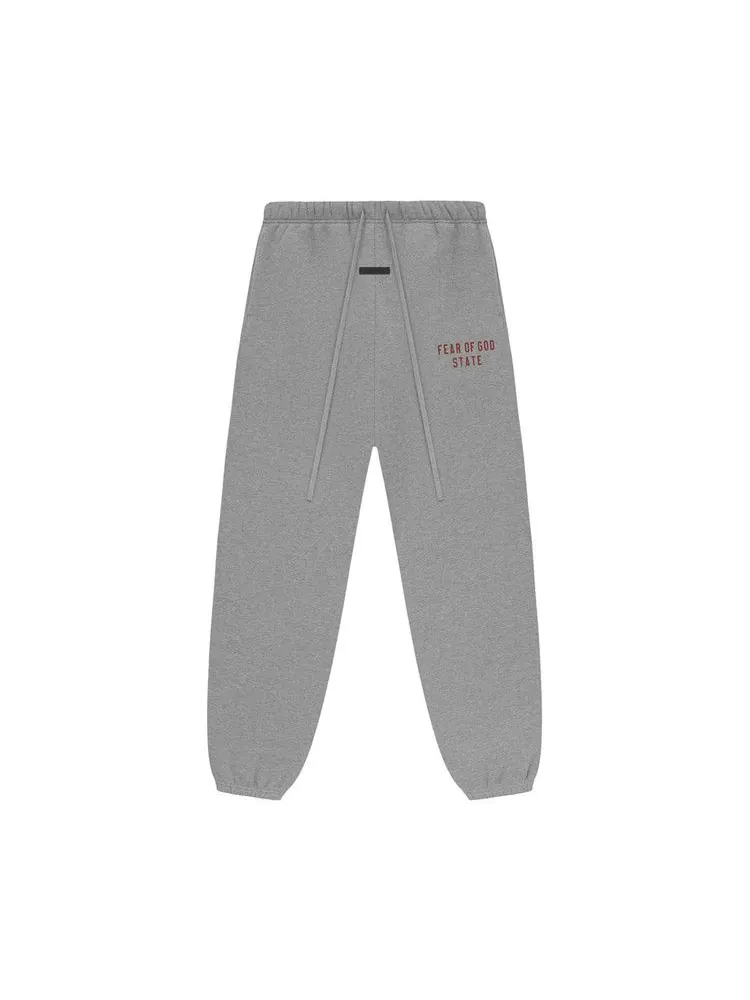 Спортивные брюки Fear of God Essentials Fleece Sweatpant — изображение 1 из 2, серый