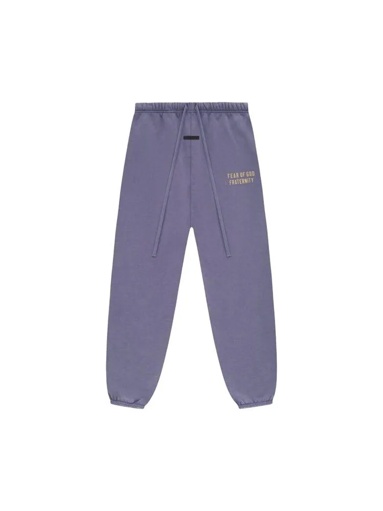 Спортивные брюки Fear of God Essentials Heavy Fleece Sweatpant — изображение 1 из 2, фиолетовый