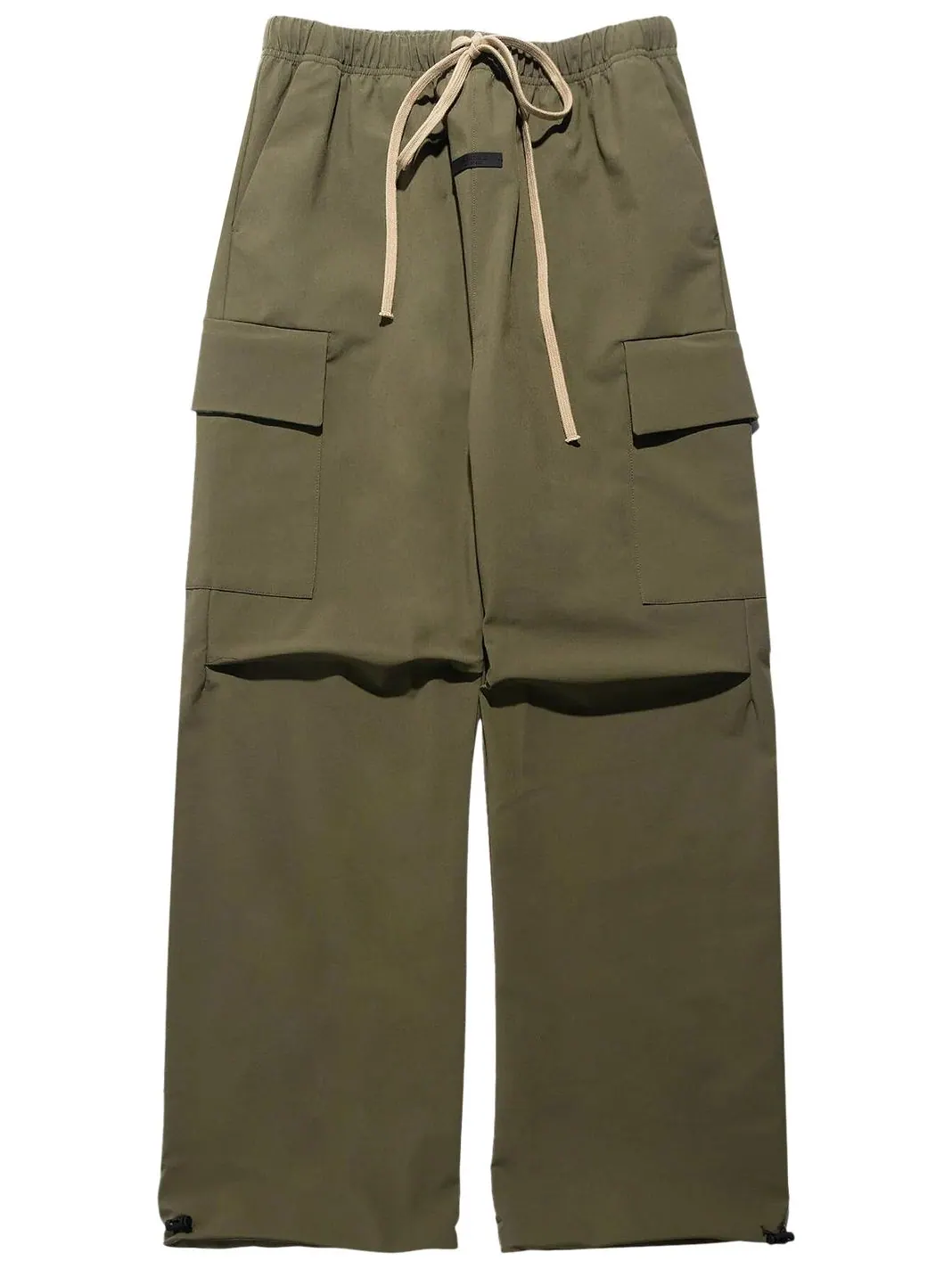 Брюки Fear of God Essentials Bonded Nylon Field Pant 'Military' — изображение 1 из 2, оливковый
