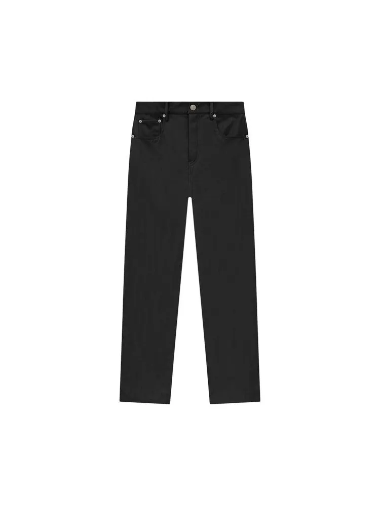 Брюки Fear of God Essentials Textured Nylon 5-Pocket Pant — изображение 1 из 2, черный