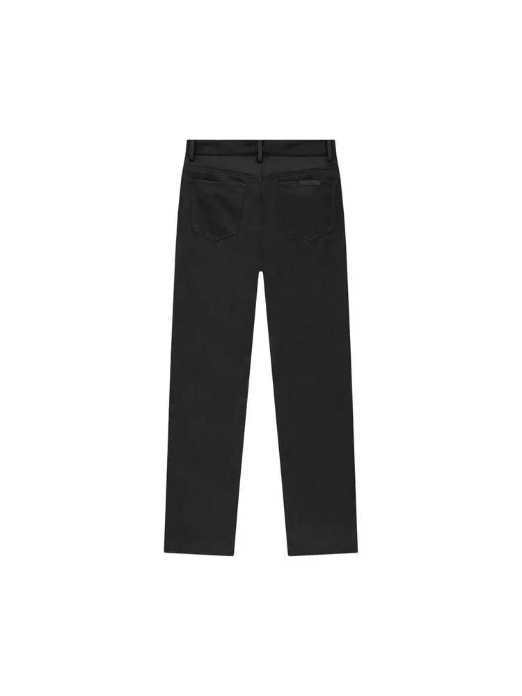 Брюки Fear of God Essentials Textured Nylon 5-Pocket Pant — изображение 2 из 2, черный