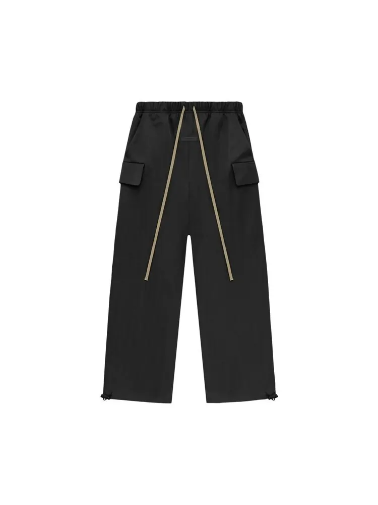 Брюки Fear of God Essentials Textured Nylon Field Pant Black — изображение 1 из 2, черный