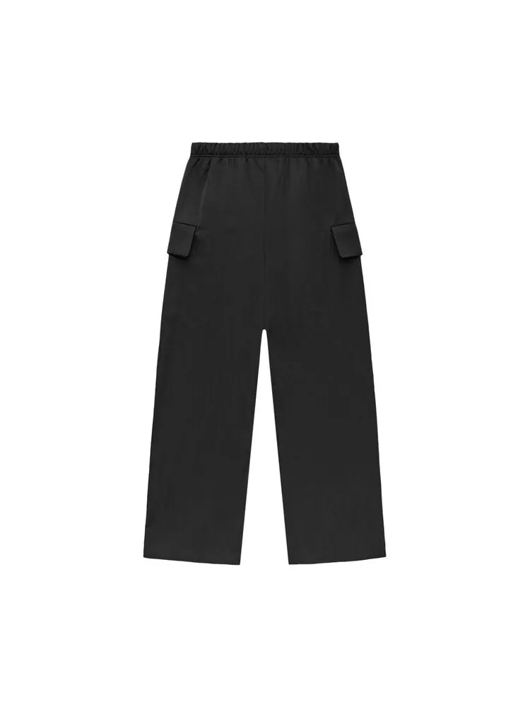 Брюки Fear of God Essentials Textured Nylon Field Pant Black — изображение 2 из 2, черный