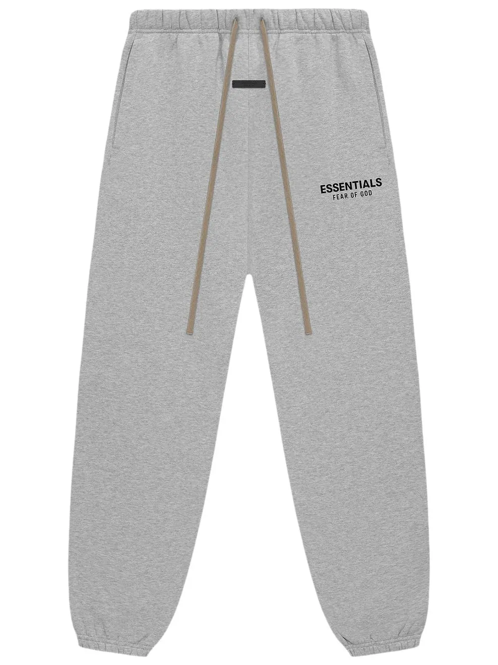 Спортивные штаны Fear of God Essentials Fleece Sweatpant 'Light Heather Grey' — изображение 1 из 2, светлый серый