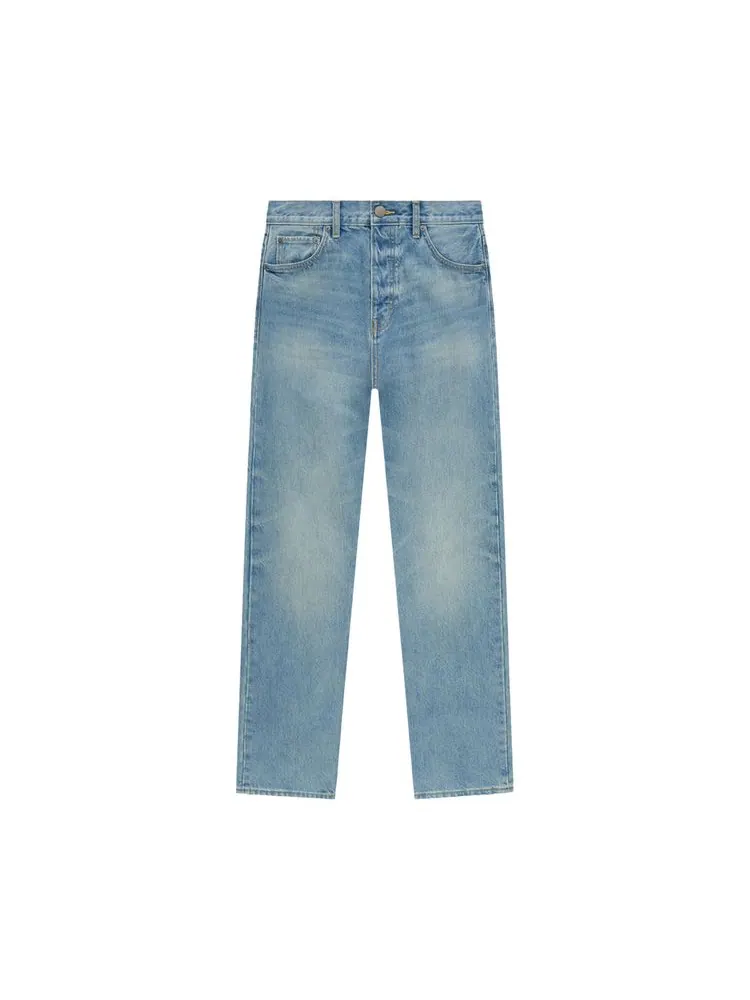 Джинсы Fear of God Essentials Denim 5-Pocket Jeans 'Vintage Blue' — изображение 1 из 2, винтажный синий