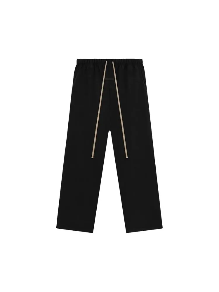 Брюки Fear of God Essentials Brushed Relaxed Pant 'Black' — 1