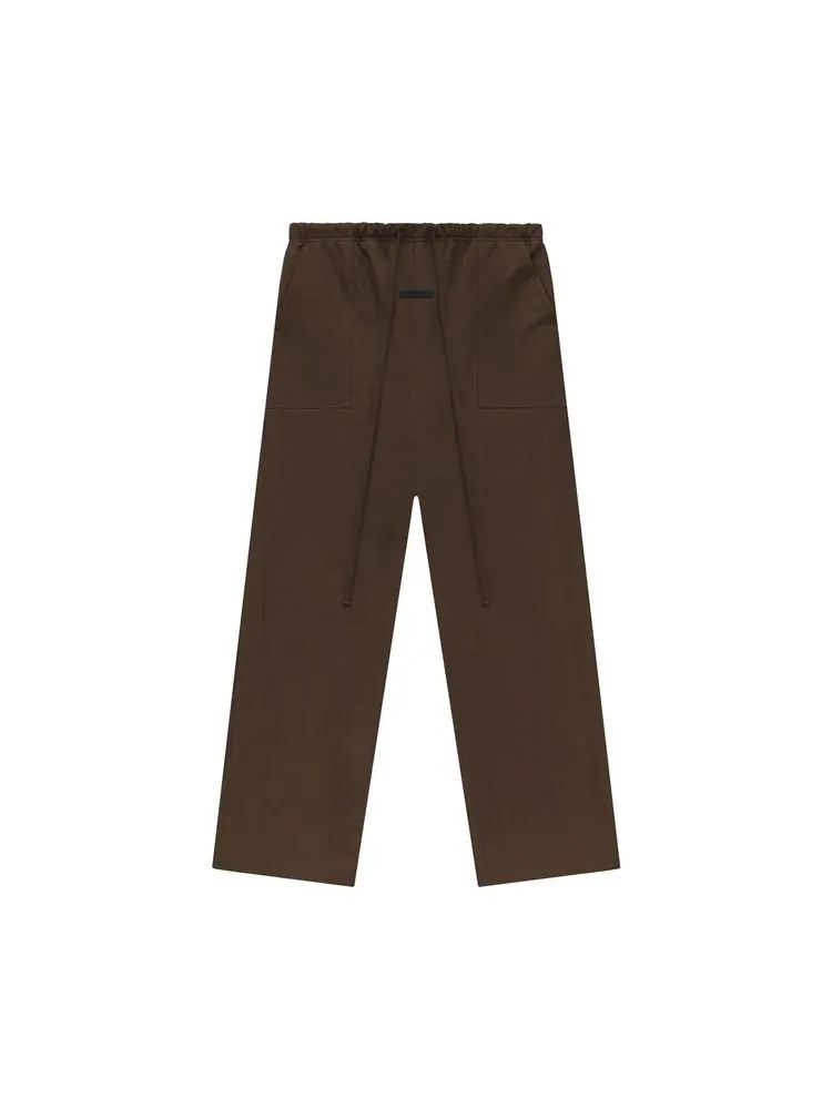 Брюки Fear of God Essentials Textured Nylon Utility Pant 'Brown' — 1