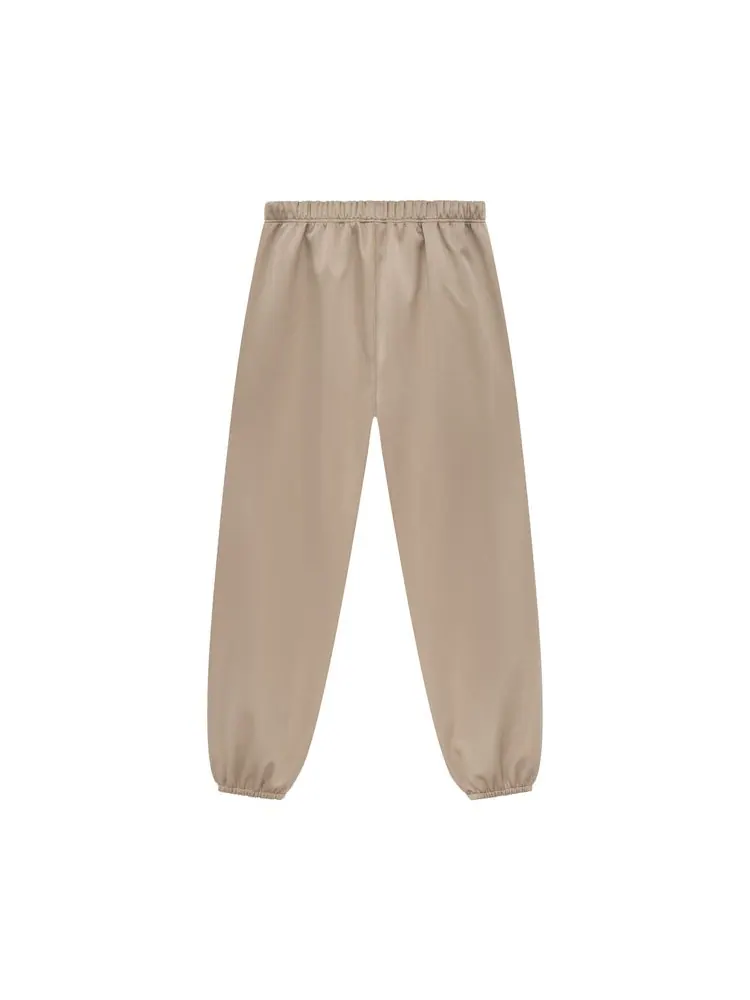 Брюки Fear of God Essentials Satin Nylon Pant 'Desert Sand' — изображение 2 из 2, песочный