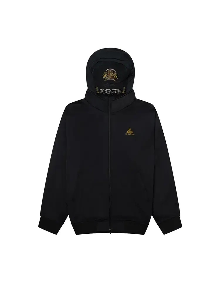 Куртка-бомбер Martine Rose Hood Cap Track Jacket — черный