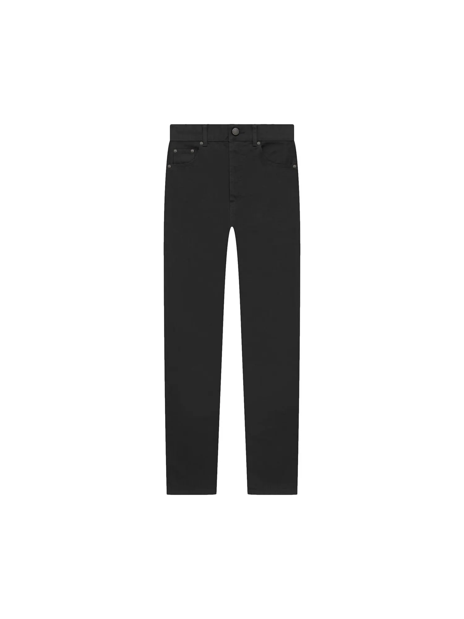 Джинсы с 5 карманами Fear of God Essentials — изображение 1 из 1, черный