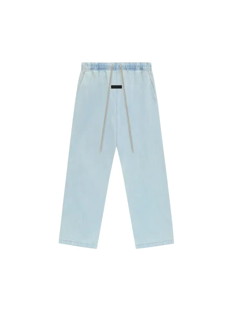 Брюки Fear Of God Essentials Fear of God Essentials Relaxed 'Light Washed Denim' — изображение 1 из 1, синий