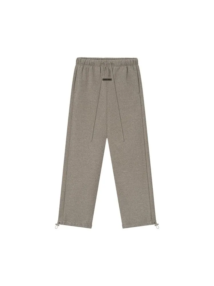 Спортивные брюки Fear of God Essentials Relaxed Fleece Sweatpant With Piping, Homestead Heather — изображение 1 из 2, бежевый