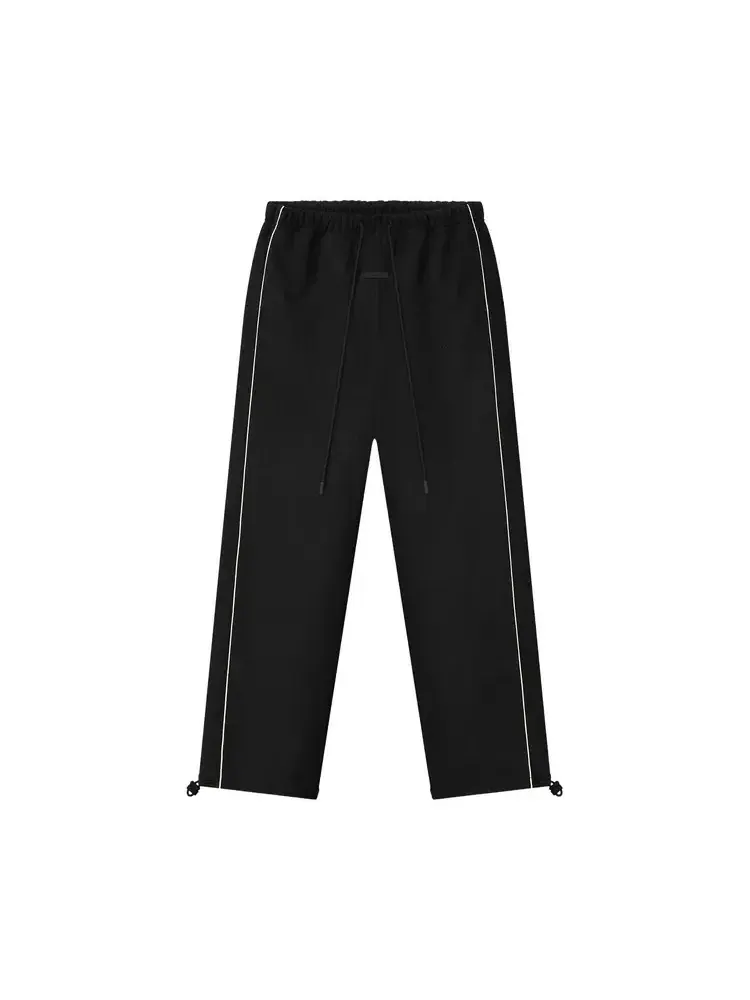 Брюки свободного кроя с окантовкой Fear of God Essentials Signature — изображение 1 из 2, черный