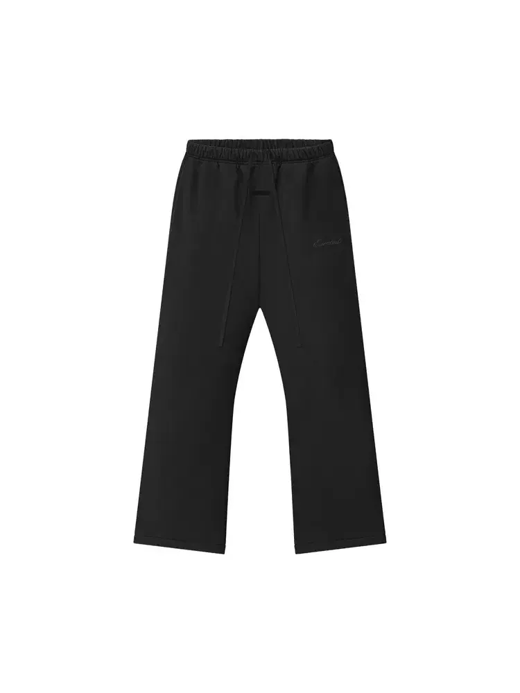 Спортивные брюки Fear of God Essentials Signature Flare Sweatpants — изображение 1 из 1, черный