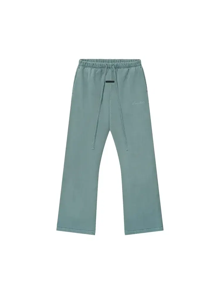 Спортивные брюки-клеш Fear of God Essentials Signature Flare Sweatpants — изображение 1 из 1, синий
