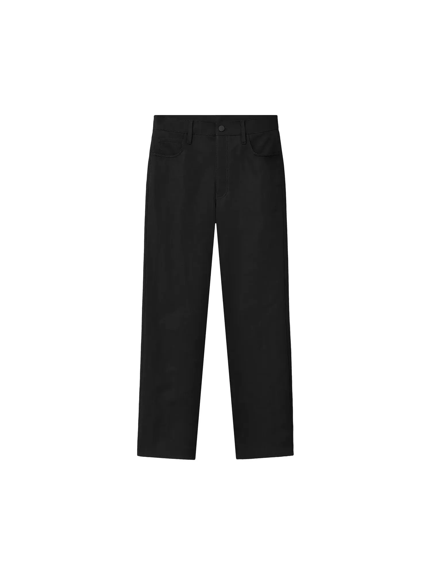 Брюки Fear of God Essentials из текстурированного нейлона с пятью карманами — изображение 1 из 2, винтажный черный