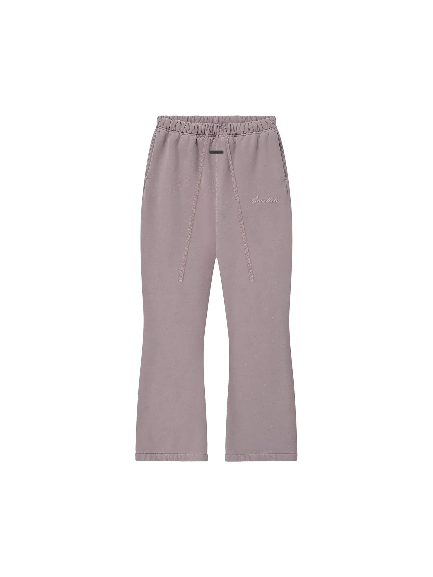 Спортивные штаны Fear of God Essentials Signature Classic Flare Sweatpant — изображение 1 из 2, пыльно-фиолетовый