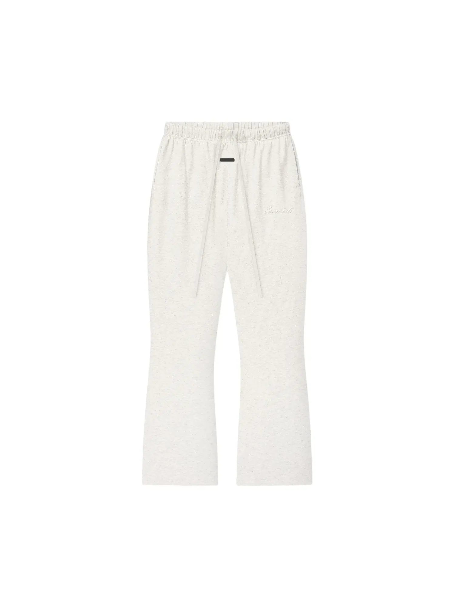 Спортивные штаны Fear of God Essentials Jersey Signature Classic Flare Sweatpant — изображение 1 из 2, овсяный