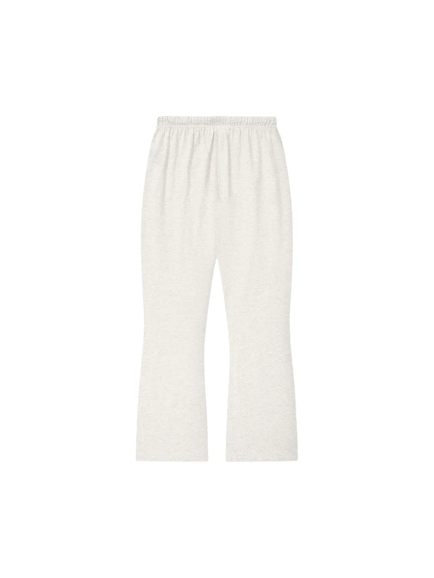 Спортивные штаны Fear of God Essentials Jersey Signature Classic Flare Sweatpant — изображение 2 из 2, овсяный