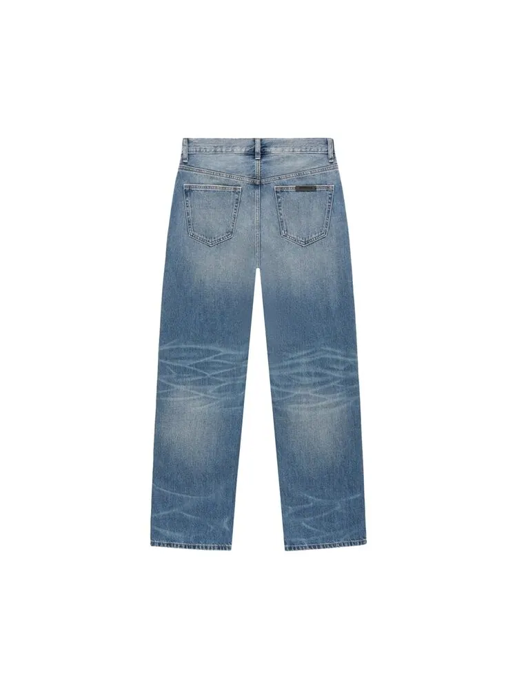 Джинсы Fear Of God Essentials Fear of God Essentials 5 Pocket Jean — изображение 2 из 2, синий
